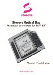 Notice pour Storeva Optical Bay - Storeva.com