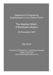 9 Bioclimatic Designs - Low Carbon Materials Processing