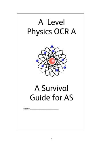 Physics OCR A - Stud Gde AS.pdf - Goffs School