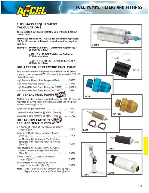 to download an Accel DFI product catalog - efisupply.com