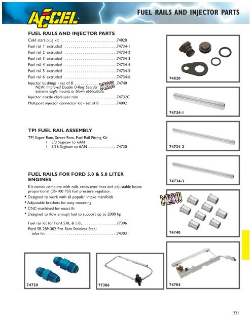 to download an Accel DFI product catalog - efisupply.com