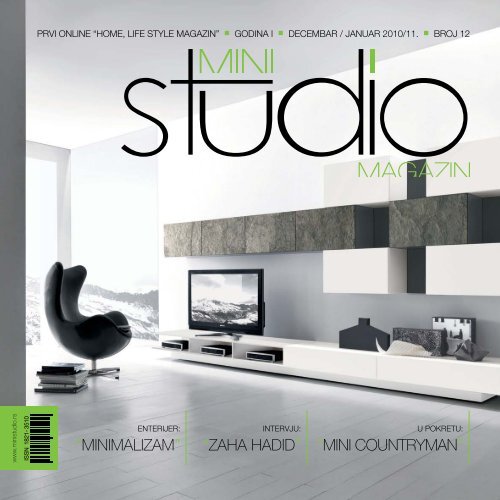 “MiniMalizaM” “zaha hadid” “Mini CountryMan” - Mini Studio Magazin