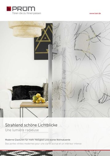 Prüm - Moderne Glastüren