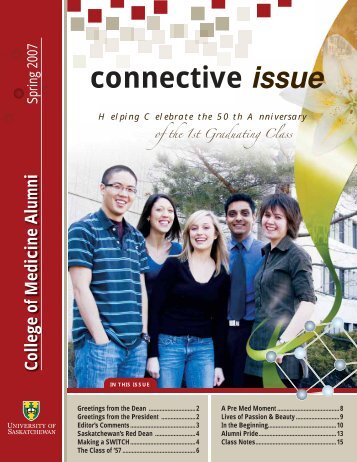 connective issue - College of Medicine - University of Saskatchewan