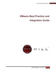 VMware Best Practice and Integration Guide - Dot Hill