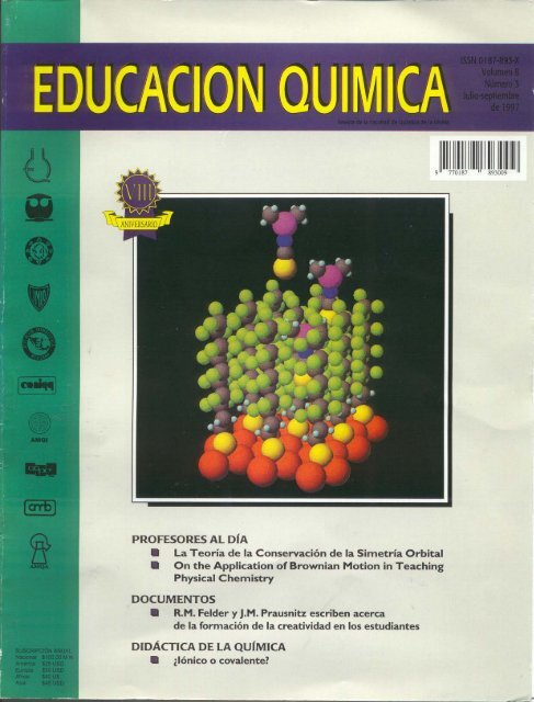 Educación Química, vol. 08, núm. 3 - Coordinación de Actualización ...