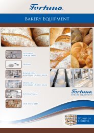 . .Bakery Equipment - Fortuna Maschinenbau Holding AG