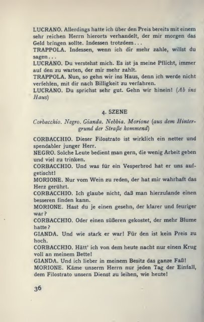 Drei italienische Lustspiele aus der Zeit der Renaissance