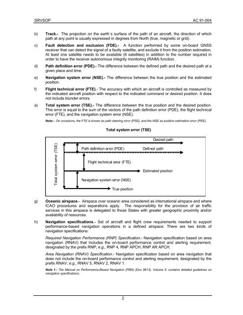 ac 91-004 srvsop - ICAO