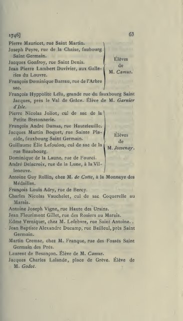 ProcÃ¨s-verbaux, 1671-1793; publiÃ©s pour la ... - Warburg Institute