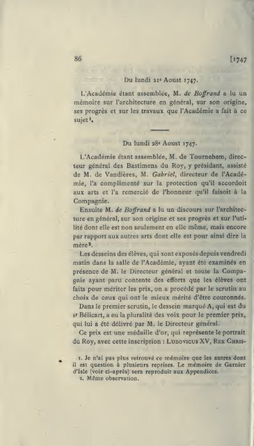 ProcÃ¨s-verbaux, 1671-1793; publiÃ©s pour la ... - Warburg Institute