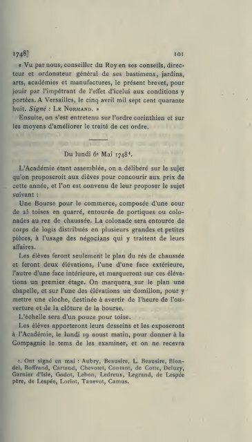 ProcÃ¨s-verbaux, 1671-1793; publiÃ©s pour la ... - Warburg Institute