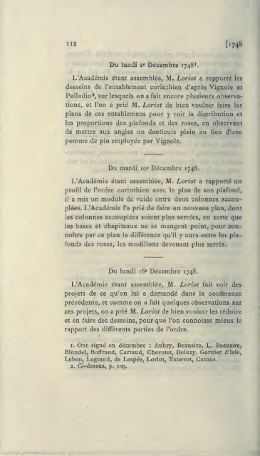 ProcÃ¨s-verbaux, 1671-1793; publiÃ©s pour la ... - Warburg Institute