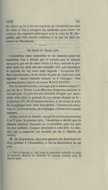 ProcÃ¨s-verbaux, 1671-1793; publiÃ©s pour la ... - Warburg Institute