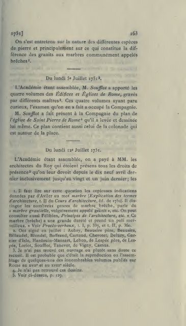 ProcÃ¨s-verbaux, 1671-1793; publiÃ©s pour la ... - Warburg Institute