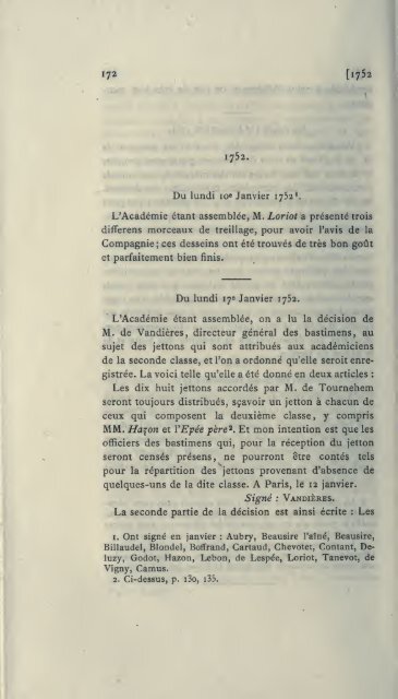 ProcÃ¨s-verbaux, 1671-1793; publiÃ©s pour la ... - Warburg Institute