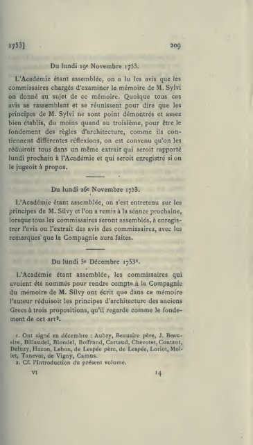 ProcÃ¨s-verbaux, 1671-1793; publiÃ©s pour la ... - Warburg Institute