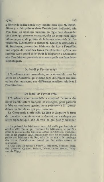 ProcÃ¨s-verbaux, 1671-1793; publiÃ©s pour la ... - Warburg Institute