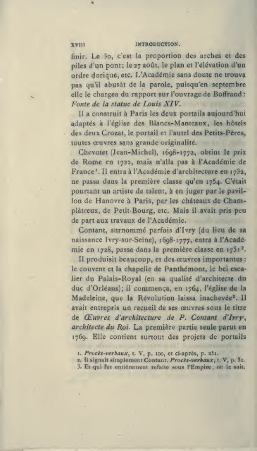 ProcÃ¨s-verbaux, 1671-1793; publiÃ©s pour la ... - Warburg Institute