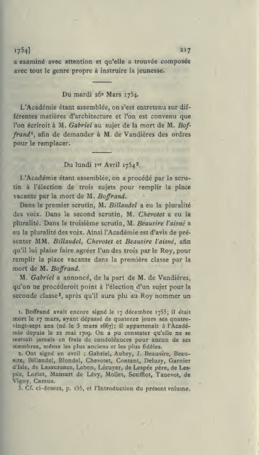 ProcÃ¨s-verbaux, 1671-1793; publiÃ©s pour la ... - Warburg Institute