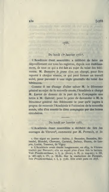 ProcÃ¨s-verbaux, 1671-1793; publiÃ©s pour la ... - Warburg Institute