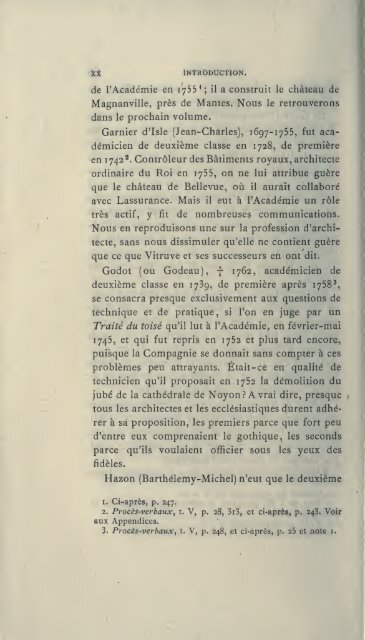 ProcÃ¨s-verbaux, 1671-1793; publiÃ©s pour la ... - Warburg Institute