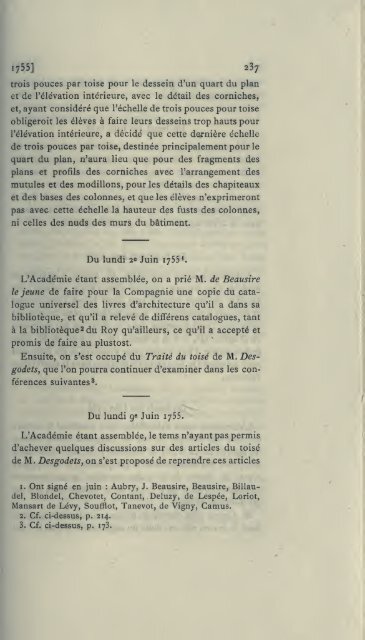 ProcÃ¨s-verbaux, 1671-1793; publiÃ©s pour la ... - Warburg Institute