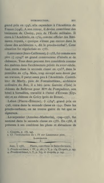 ProcÃ¨s-verbaux, 1671-1793; publiÃ©s pour la ... - Warburg Institute