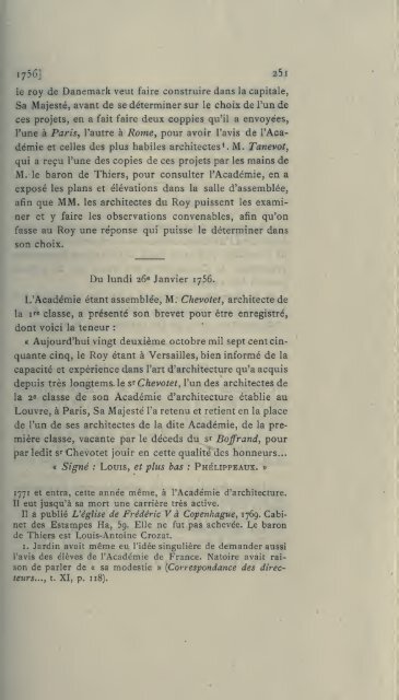 ProcÃ¨s-verbaux, 1671-1793; publiÃ©s pour la ... - Warburg Institute