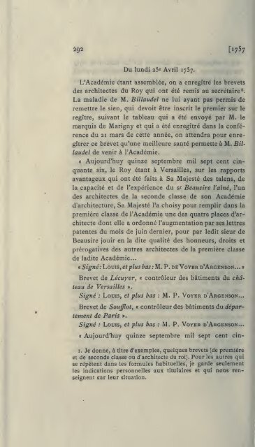 ProcÃ¨s-verbaux, 1671-1793; publiÃ©s pour la ... - Warburg Institute