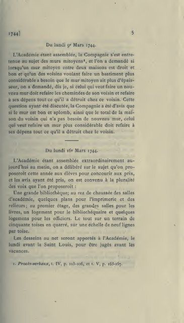 ProcÃ¨s-verbaux, 1671-1793; publiÃ©s pour la ... - Warburg Institute