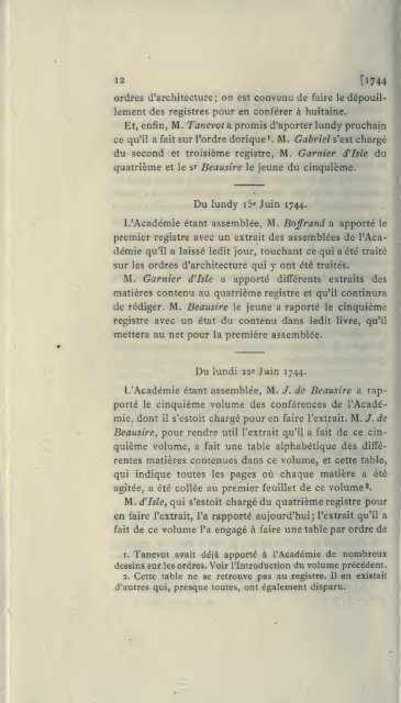 ProcÃ¨s-verbaux, 1671-1793; publiÃ©s pour la ... - Warburg Institute