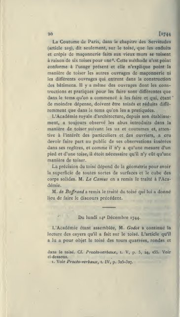 ProcÃ¨s-verbaux, 1671-1793; publiÃ©s pour la ... - Warburg Institute