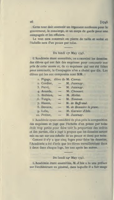 ProcÃ¨s-verbaux, 1671-1793; publiÃ©s pour la ... - Warburg Institute