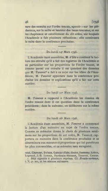 ProcÃ¨s-verbaux, 1671-1793; publiÃ©s pour la ... - Warburg Institute