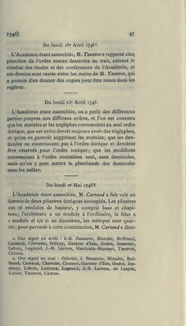 ProcÃ¨s-verbaux, 1671-1793; publiÃ©s pour la ... - Warburg Institute