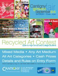 Recycled Art Contest - Cantigny Park