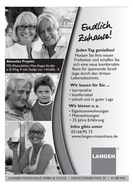 HSV Langenfeld SpÃ¶-Magazin - 26. Jhg ... - beim Rheydter SV