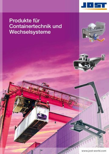 Produkte für Containertechnik und Wechselsysteme