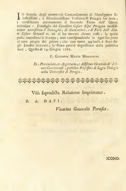 Iconologia del cavaliere Cesare Ripa, perugino