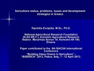 Country report Greece - BACSA