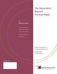 The Generation Beyond Print-on-Paper - GOC