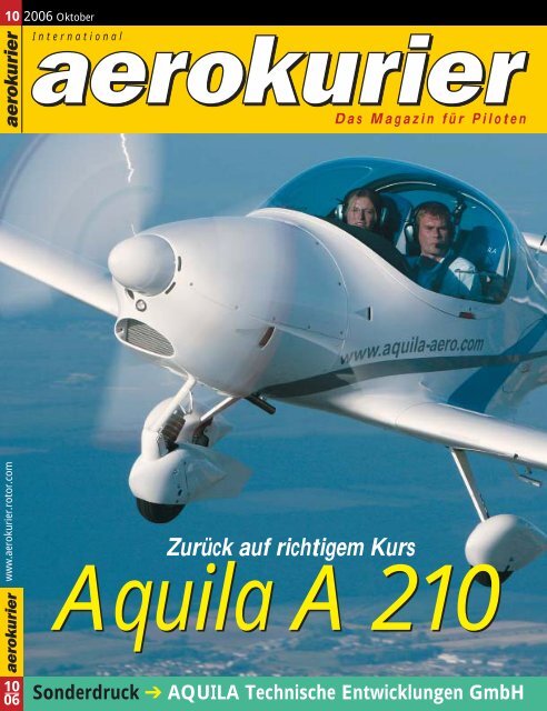 Aquila A 210 - Flying Forever