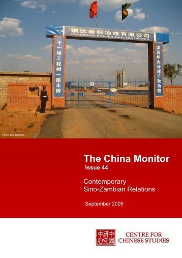 The China Monitor - The Centre for Chinese Studies