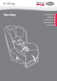 Max-Way 9 â 25 kg - Britax RÃ¶mer