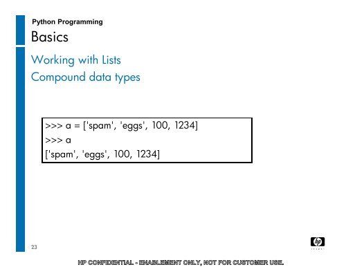 Python Programming