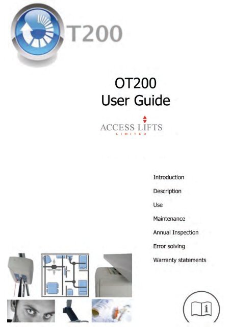 Download Hoist user manual - Access Lifts Limited