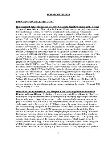 September, 2011 (PDF 1.2MB) - National Institute on Drug Abuse