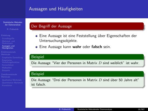 Statistische Methoden der Datenanalyse - HEPHY