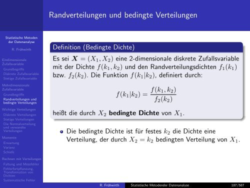 Statistische Methoden der Datenanalyse - HEPHY